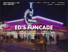 Tablet Screenshot of edsfuncade.com